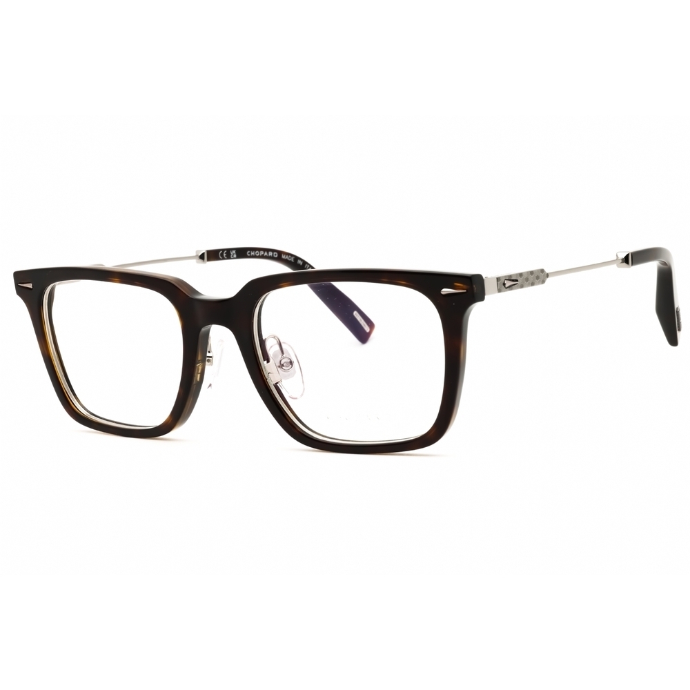 NWT Chopard VCH346-03AQ Havana Rectangle 52mm Eyeglasses